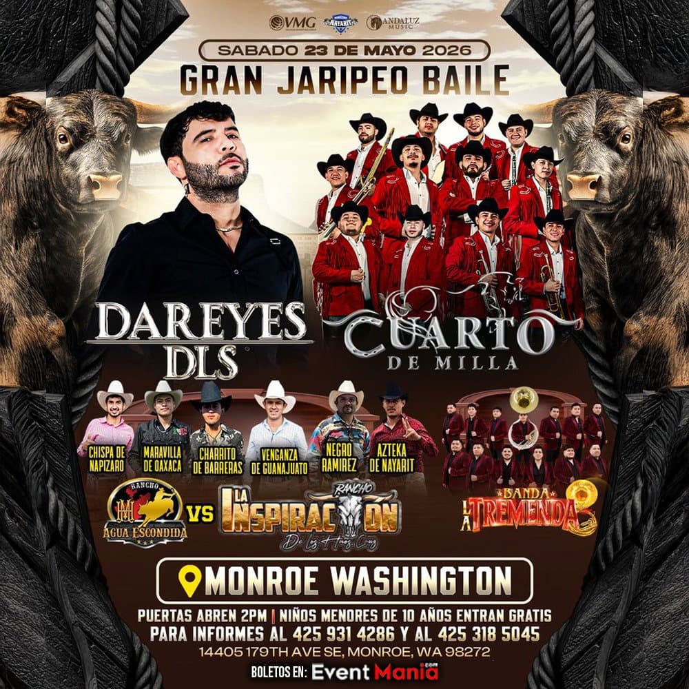 Dareyes De La Sierra, Cuarto de Milla y mas - Monroe, WA