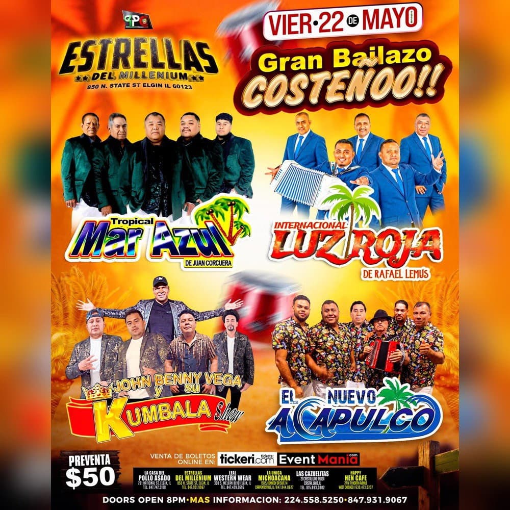 Tropical Mar Azul y mas @ Estrellas del Millenium