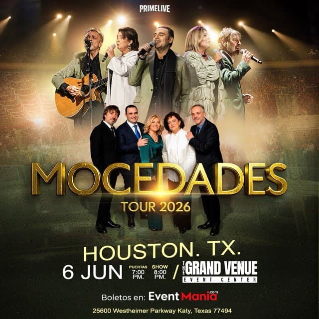 MOCEDADES TOUR 2026 - Katy, TX