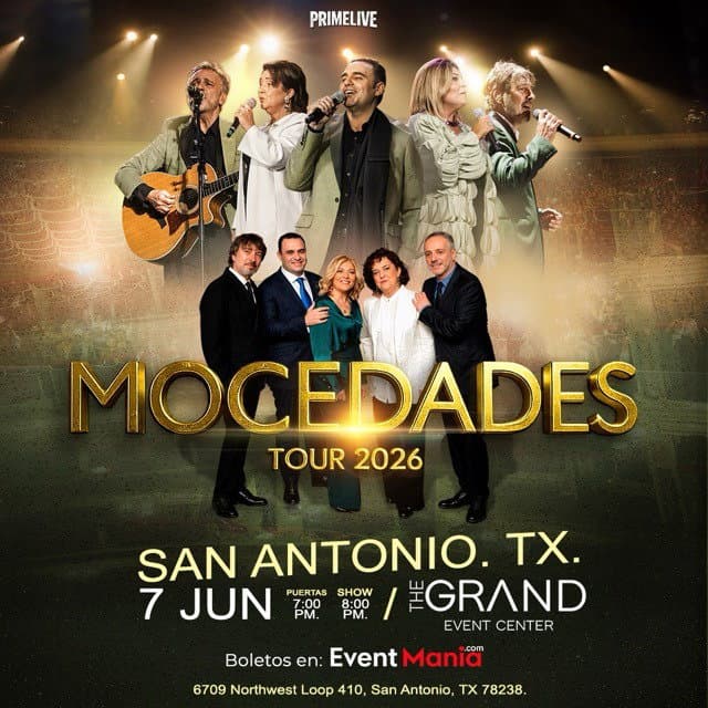 MOCEDADES TOUR 2026 - San Antonio, TX