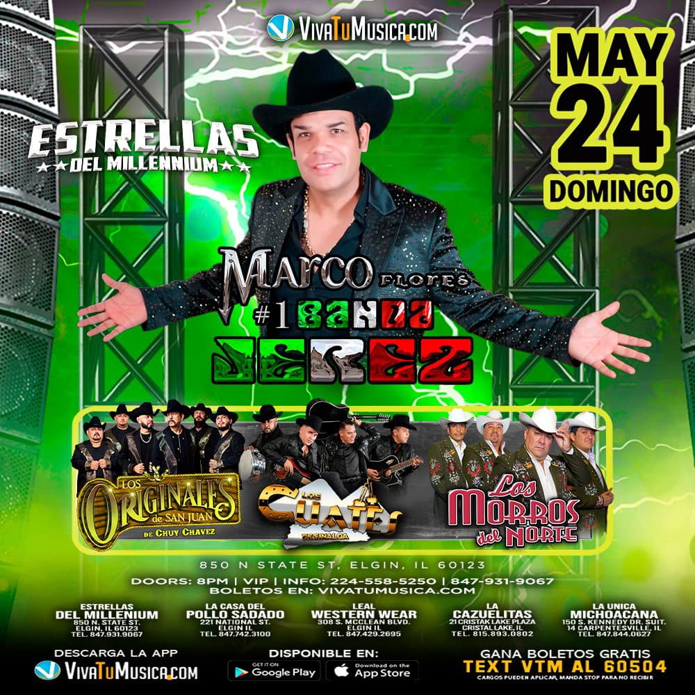 MARCO FLORES @ ESTRELLAS DEL MILLENIUM