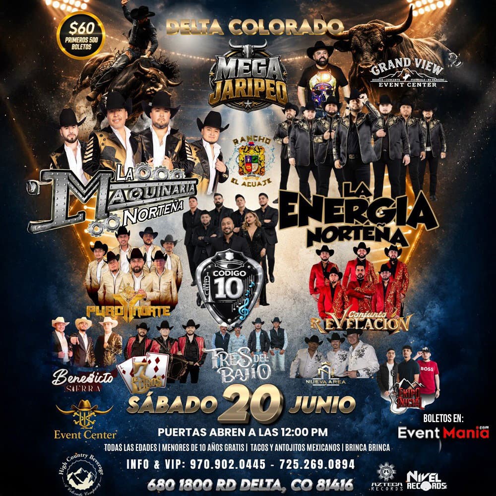 Mega Jaripeo con La Maquinaria Norteña y mas