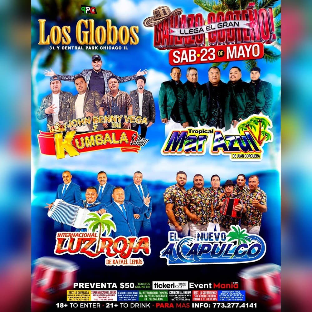 Tropical Mar Azul y mas @ Los Globos
